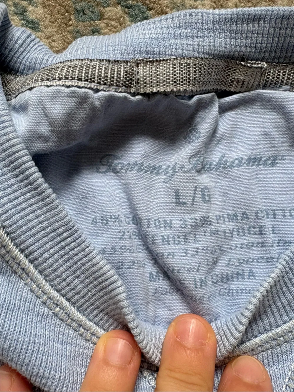Tommy Bahama light blue
